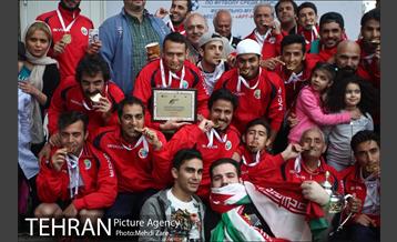 قهرمانی تیم فوتبال هنرمندان در جام جهانی 16