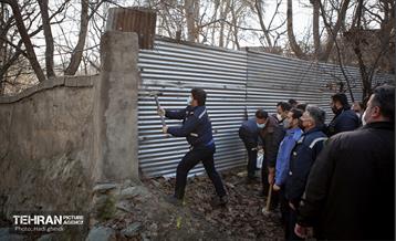 دومین روز اجرای طرح ضربتی پاکسازی دره فرحزاد 15