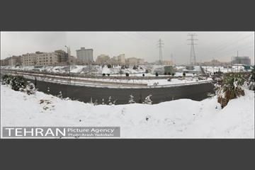 بارش برف در تهران 30