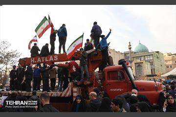 راهپیمایی محکومیت اقدامات تروریستی آمریکا و رژیم صهیونیستی علیه ملت ایران 1