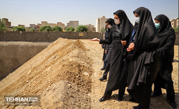 بازدید میدانی نرجس سلیمانی از منطقه 7