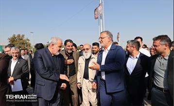 آیین بهره‌برداری از ۱۵ ایستگاه شارژ خودروهای برقی 14