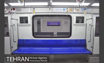 تست گرم خط هفت مترو با حضور شهردار تهران 3