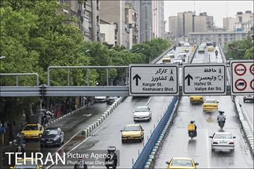 بازگشایی پل کریمخان پس از مرمت 24