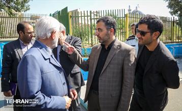 بازدید پرویز سروری از منطقه 17