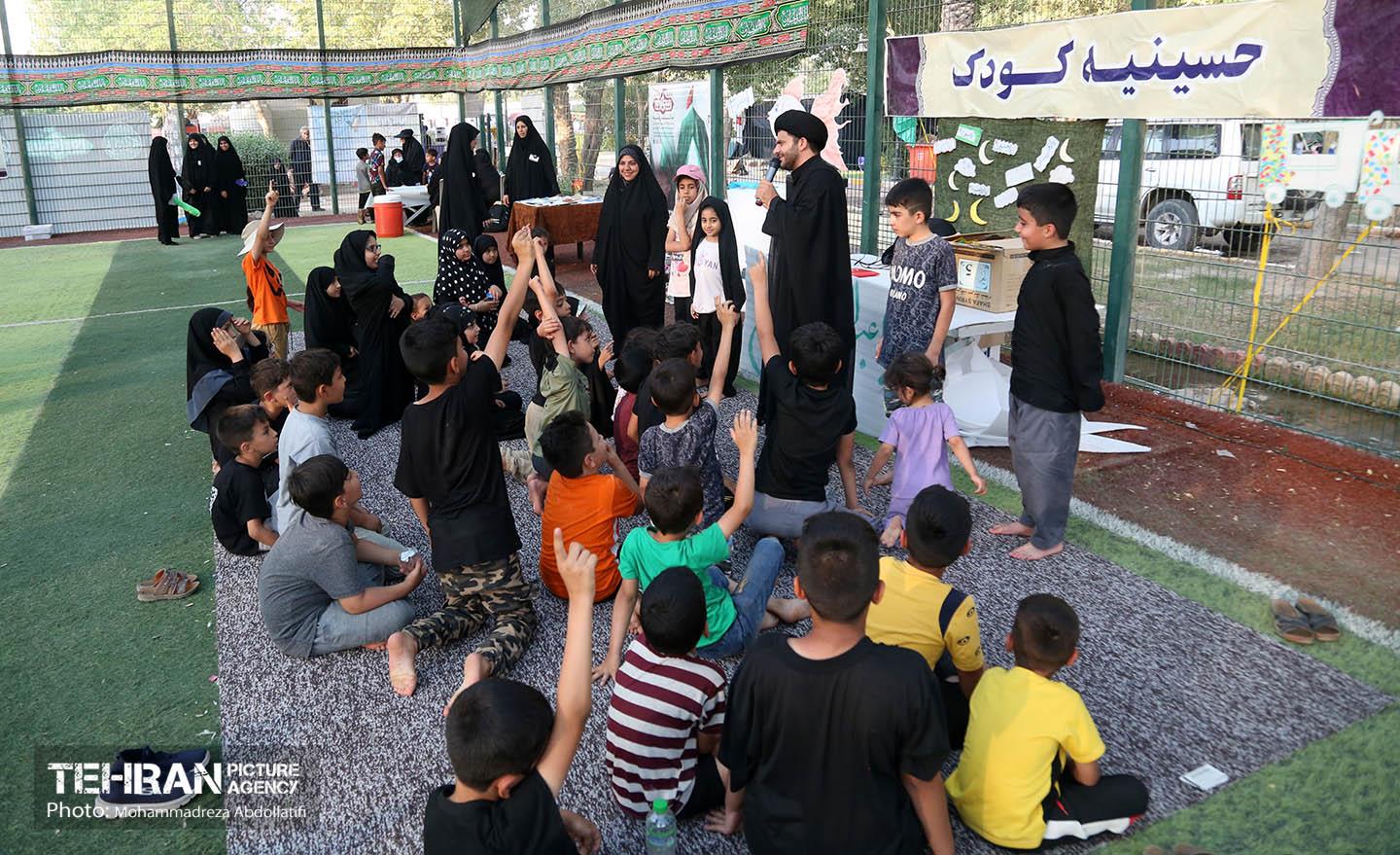 فعالیت های قرارگاه موکب زینبیه در کربلای معلی  10