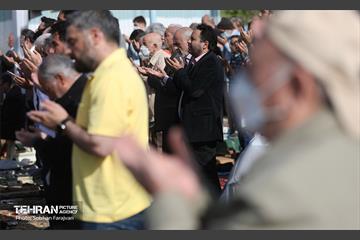 اقامه نماز عید فطر در محله بهرود 2