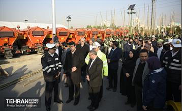 طرح زمستانه مشترک پلیس راهور و شهرداری تهران 33