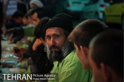 مراسم سحری تعدادی ازرفتگران شهرداری در هییت بیت الجواد 10