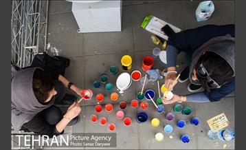 جشنواره تخم مرغ های رنگی در پارک دانشجو 18