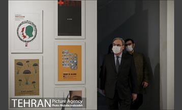 بازدید سفیر فرانسه از نمایشگاه تهران از منظر هنرمندان 15