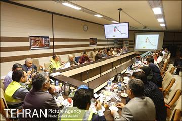 بازدید مدیرعامل متروی تهران از بخش میانی خط 7 مترو 22