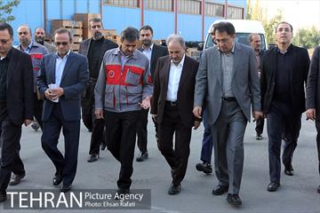 بازدید دکتر نجفی از واگن سازی پارس 5