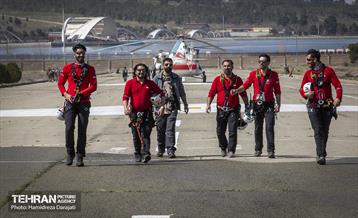تمرین مشترک امداد هوایی تهران 12