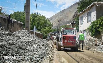 امداد رسانی شهرداری منطقه 14 به مناطق سیل زده فیروزکوه 3