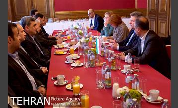 صبحانه کاری و دیدار پیروز حناچی شهردار تهران و شهردار وین