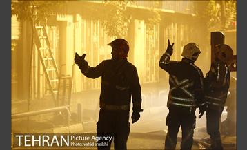 آتش سوزی گسترده در خیابان امیرکبیر 24