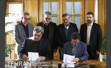 آیین امضای تفاهم نامه همکاری میان شهرداری تهران و بنیاد مستضعفان 6