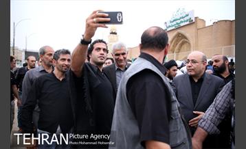 حضور سیدمحمدعلی افشانی شهردار تهران در کوفه 15