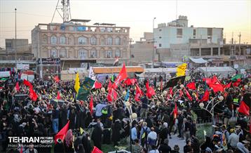 راهپیمایی سلام یا مهدی(عج) در مسجد سهله 7