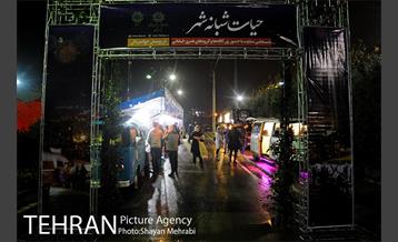 افتتاح طرح حیات شبانه شهر در بوستان جوانمردان 5