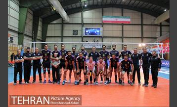 دیدار تیم های والیبال پیکان تهران و پارسه تهران