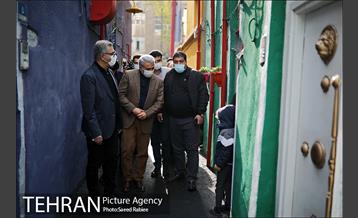 بازدید مدیر کل دفتر شهردار از منطقه 16 18