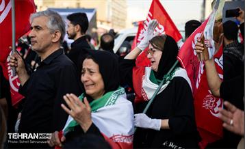 تشییع پیکر آقای شهید ایران