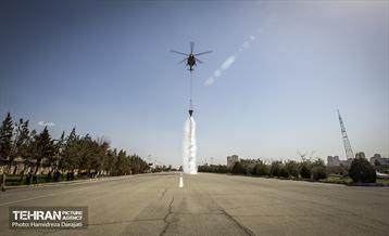 تمرین مشترک امداد هوایی تهران 9