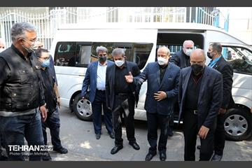 بازدید اعضای کمسیون حمل و نقل شورای اسلامی شهر از ایستگاه مترو شهید رضایی 1