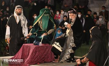 تعزیه خوانی در باغ راه حضرت زهرا(س) 7