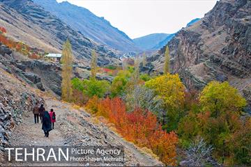 طبیعت پاییزی روستای سنگان 11