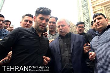مراسم ترحیم مهرداد اولادی در تهران 11