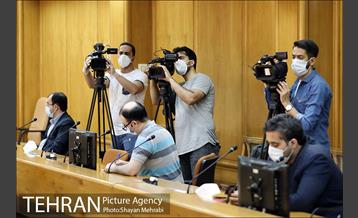 نشست خبری شهردار تهران با نمایندگان خبری رسانه های اسلامی 10