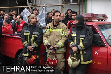 سومین روز عملیات امداد ونجات حادثه پلاسکو -5 12