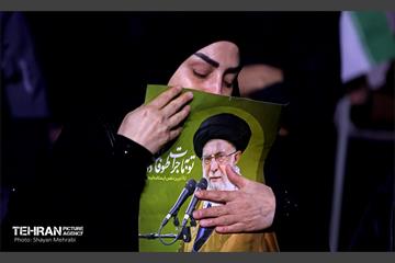 عزاداری مردم تهران در پی شهادت رهبر انقلاب اسلامی 16