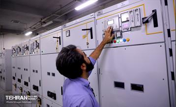بهره‌برداری از پست برق مستقل خط ۶ مترو 33