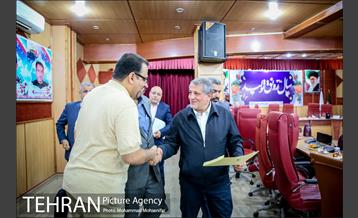 جلسه رئیس شورای شهر تهران با مسئولین خوزستان 17