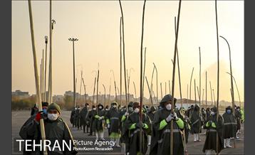 مانور عملیات برف روبی شهرداری منطقه 19