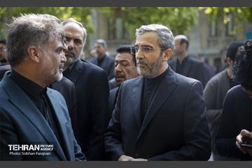 تشییع پیکر شهید حسین امیرعبداللهیان در وزارت خارجه 40