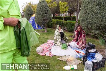 روز طبیعت بارانی در بوستان رازی 22