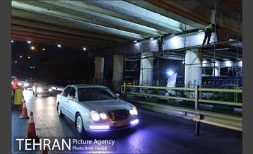 شب گردی اصحاب رسانه با معاون فنی و عمرانی شهرداری تهران 19