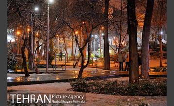 بارش برف در تهران 8