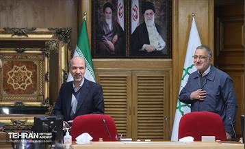 نشست مشترک وزیر نیرو و شهردار تهران 1