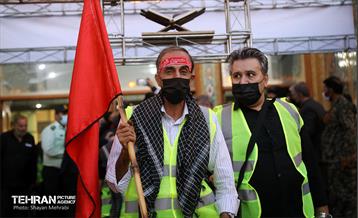 آیین اعزام خادم الحسین(ع) شهرداری تهران به مراسم اربعین حسینی 34