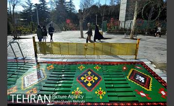 المان های نوروزی در خیابان ولیعصر(عج) 9