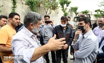 حضور رئیس کمیسیون شهرسازی شورای شهر تهران در منطقه ۱۷  13