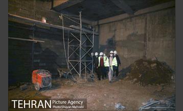 بازدید مهندس امام از مراحل آماده سازی ایستگاه اقدسیه 5