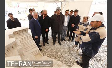 بازدید شهردار تهران از نهمین سمپوزیوم مجسمه سازی تهران 22