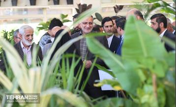 آیین افتتاح نوزدهمین نمایشگاه بین‌المللی گل و گیاه 12